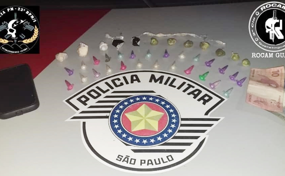 Foto/Divulgação: Polícia Militar (ROCAM) de Guaratinguetá