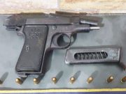 Menor de 15 anos é flagrado com arma antes de adentrar na Festa de São Benedito em Aparecida