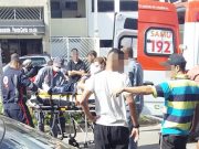 Acidente entre moto e bike deixa duas pessoas feridas em Guaratinguetá