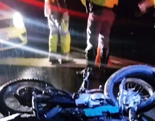 Motociclista bate de frente com caminhonete e morre na rodovia que liga Guará a Cunha
