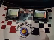 Holofotes são furtados de chácara e criminoso é preso em Guaratinguetá