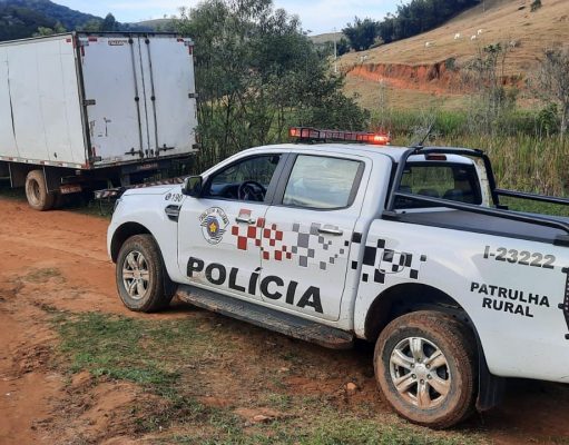 Caminhão usado em furtos de gado em Cunha e Região é localizado