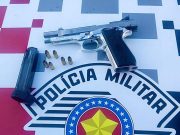 Casal é preso por porte ilegal de arma de fogo em Guaratinguetá