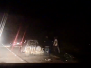 Colisão entre carro e caminhão deixa uma pessoa ferida na estrada que liga Guará a Cunha