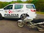 Motocicleta roubada pela cidade de Aparecida é recuperada em Potim/SP