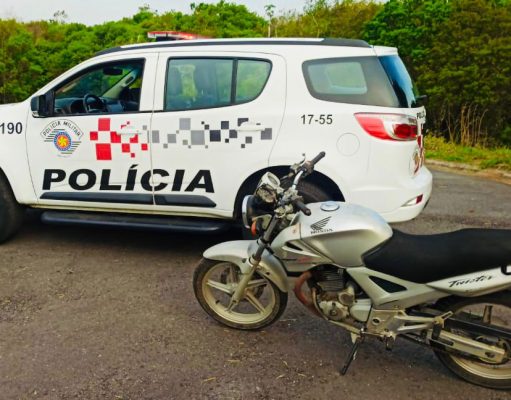 Motocicleta roubada pela cidade de Aparecida é recuperada em Potim/SP