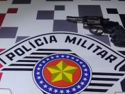 Adolescente é apreendido com arma de fogo em Guaratinguetá