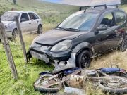 Dois ficam feridos após acidente em Guaratinguetá