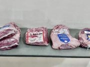Homem é preso por tentar furtar peças de carne em supermercado no Pedregulho