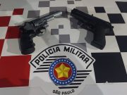 Quatro adolescentes são apreendidos com simulacros de arma de fogo em Guaratinguetá