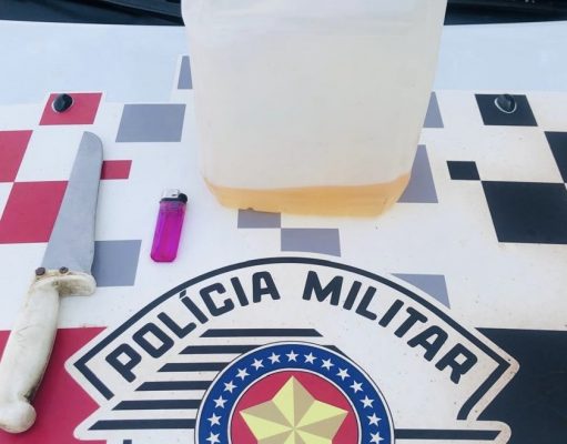 Homem tenta atear fogo em senhora e filho protege a própria mãe em Potim