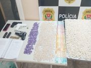 Adolescente e drogas são apreendidas em Guaratinguetá