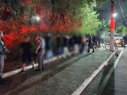 Operação em bares e abordagens aconteceram neste sábado em Guaratinguetá