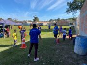 Projeto Esporte nas Ruas proporciona tarde de muita diversão no bairro São Manoel