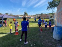 Projeto Esporte nas Ruas proporciona tarde de muita diversão no bairro São Manoel