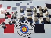 Jovens tentam fugir de abordagem policial e acabam detidos por tráfico de drogas em Aparecida
