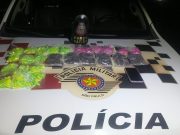 Jovem é presa em flagrante por tráfico de drogas em Aparecida