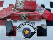 Homem é preso após jogar 4 quilos de maconha no Rio Paraíba do Sul