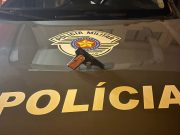 BAEP apreende adolescente por posse ilegal de arma de fogo em Lorena