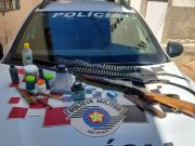 Homem é preso por violência doméstica e posse ilegal de arma de fogo em Cunha