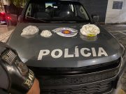Homem tenta fugir do BAEP, mas acaba preso em flagrante por tráfico de drogas em Guaratinguetá