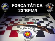 Homem é preso por posse ilegal de arma de fogo em Guaratinguetá