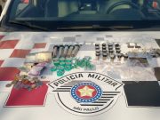 Jovem é preso após ser flagrado com drogas na mochila em Guaratinguetá
