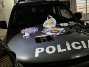 BAEP prende dois homens por tráfico de drogas e porte ilegal de arma de fogo em Guaratinguetá