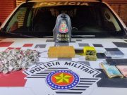 Mãe e filho são presos por tráfico de drogas em Lorena