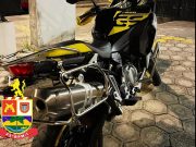 Homem é detido com motocicleta dublê em Cunha