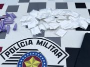 Homem de 22 anos é preso em flagrante por tráfico de drogas em Guaratinguetá