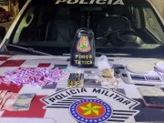 Homem é preso por tráfico de drogas e porte ilegal de munições em Guaratinguetá