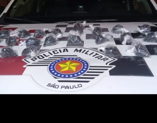 Homem com extensa ficha criminal é preso por tráfico de drogas em Lorena