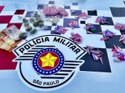 Homem tenta fugir da polícia, mas acaba preso em flagrante por tráfico de drogas em Guaratinguetá