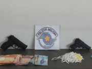 Adolescente de 16 anos é apreendido por ato infracional de tráfico de drogas em Guaratinguetá