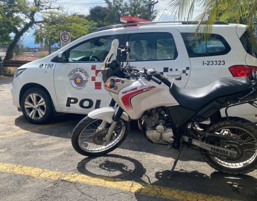 Menor é apreendido com motocicleta roubada em Guaratinguetá