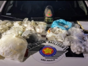 Casal é preso com grande quantidade de drogas em Guaratinguetá