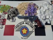 Criminoso é preso com drogas em residencial em Guaratinguetá
