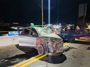 Três pessoas ficam feridas durante acidente em Guaratinguetá