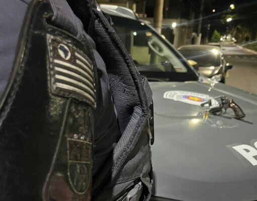 Baep prende homem em flagrante por porte ilegal de arma de fogo em Aparecida