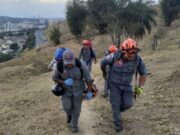 Corpo de Bombeiros socorre vítima de queda de paraglider em Guaratinguetá
