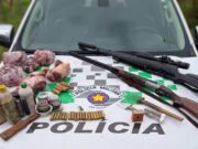 Dois homens são detidos por caça ilegal e armazenamento de aves silvestres abatidas em Guaratinguetá