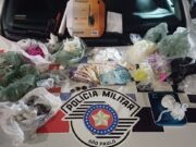 Homem é preso em “depósito do tráfico” em Guaratinguetá