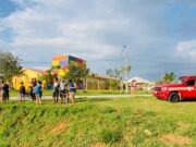 Corpo de Bombeiros comparece no Village Santana para retirar o jacaré