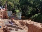 Obras de contenção com gabiões na Rua Gama Rodrigues garantem estabilidade e segurança