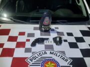 Homem de 22 anos é detido por por porte irregular de arma de fogo em Guaratinguetá