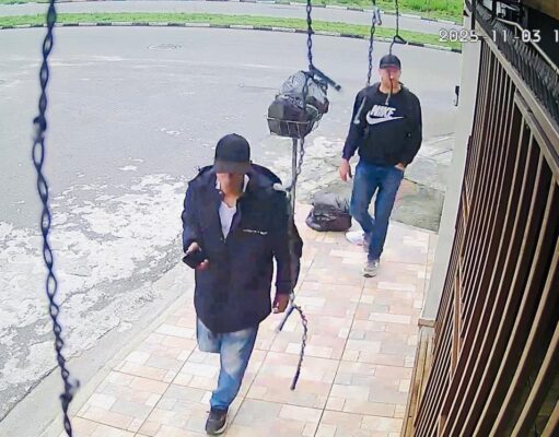 Bandidos que furtaram duas residências em Guaratinguetá são vistos em Moreira César/Pindamonhangaba