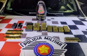 Homem é preso em flagrante com diversas munições no Centro de Potim