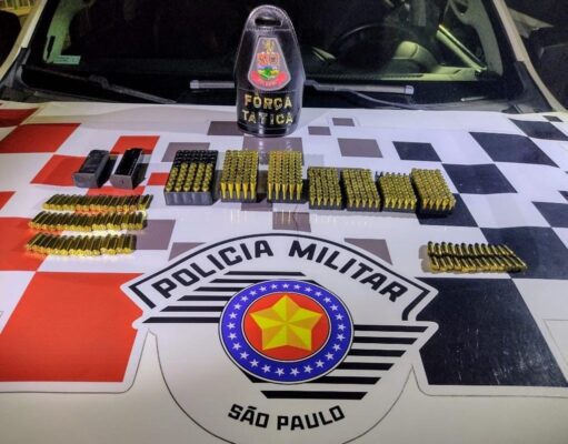 Homem é preso em flagrante com diversas munições no Centro de Potim