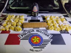 Jovem é preso e tambor enterrado com drogas é localizado em Lorena